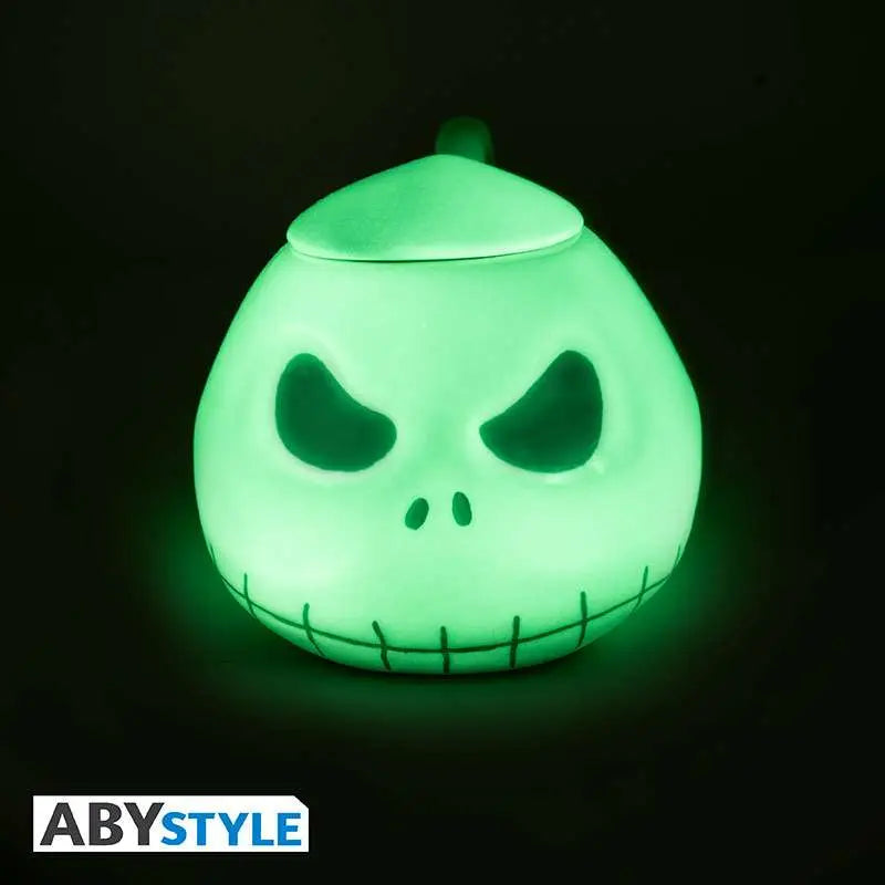 Taza abystyle pesadilla antes de navidad jack brilla en la oscuridad