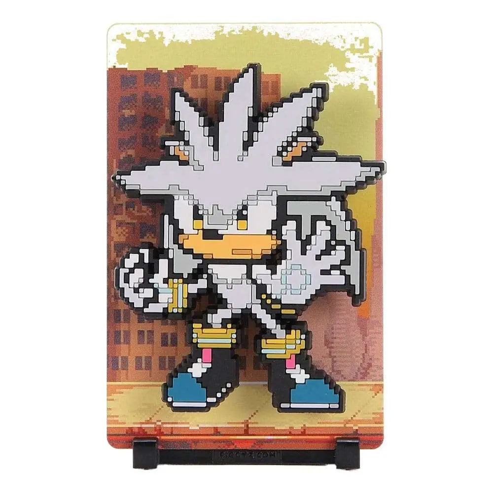 SONIC THE HEDGEHOG MODERN SILVER FIGGYZ POP COLLECTIBLE Imán