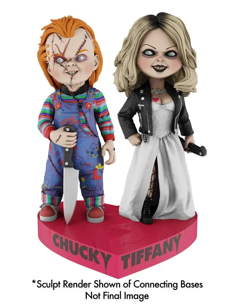 BRIDE OF CHUCKY TIFFANY HEART CONNECT HEADKNOCKER