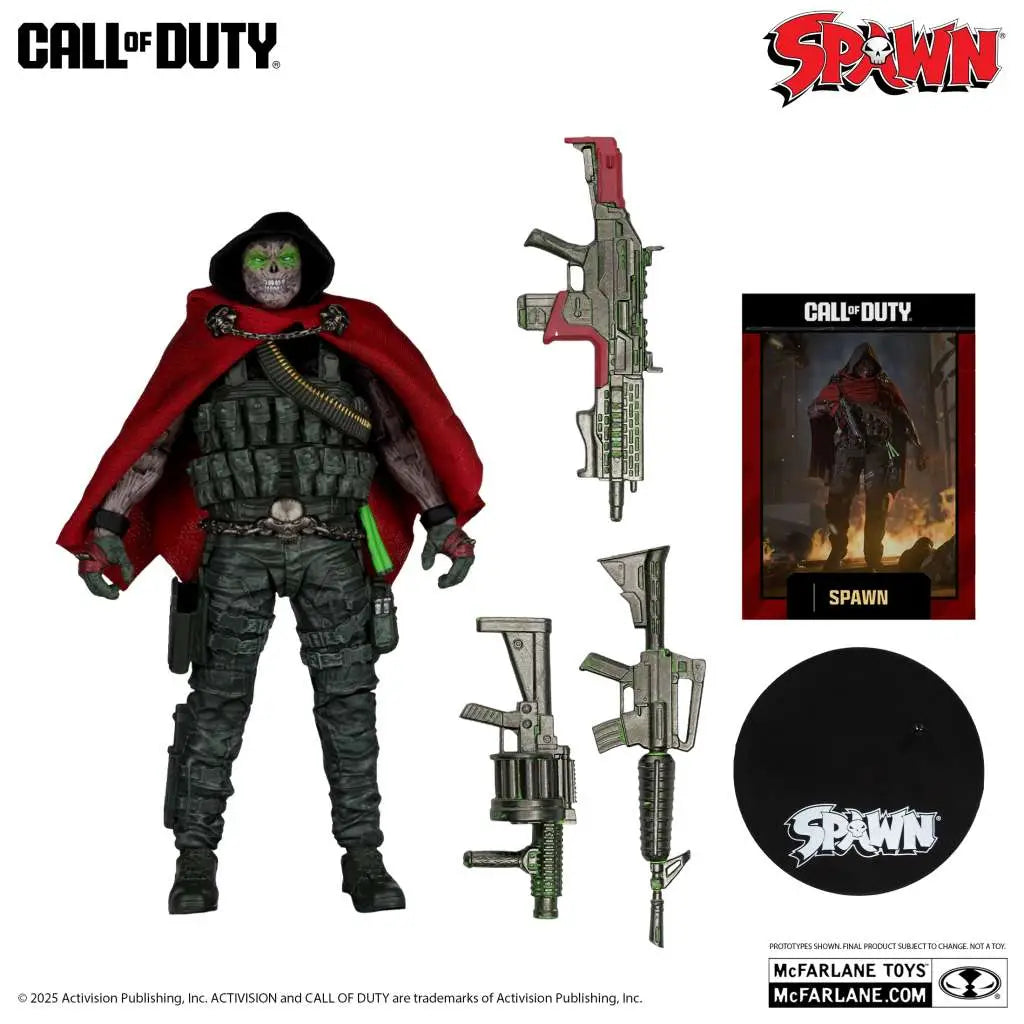 Call of Duty Figura Burned Spawn 18 cm