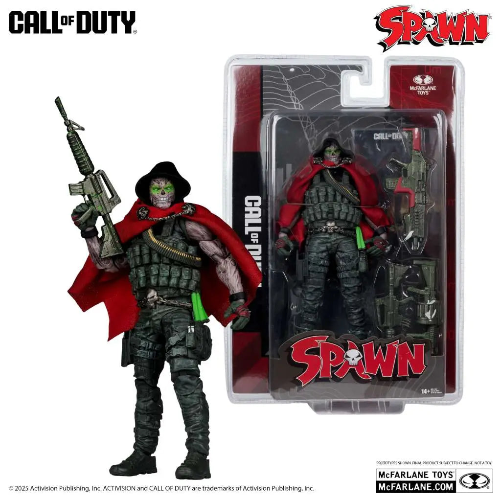 Call of Duty Figura Burned Spawn 18 cm