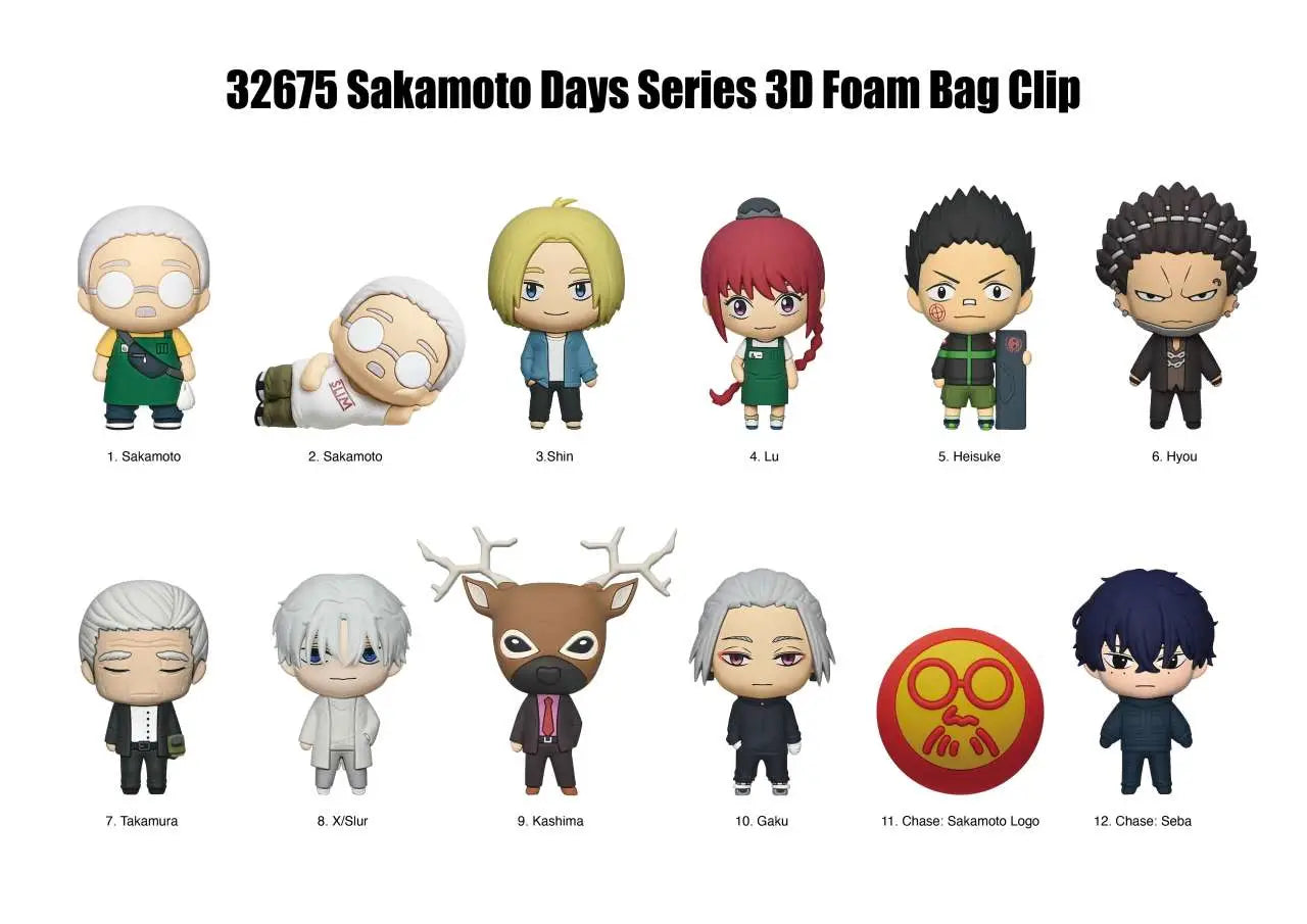 SAKAMOTO DAYS S2 Bolsa CLIP BLIND Caja DISPLAY(24)