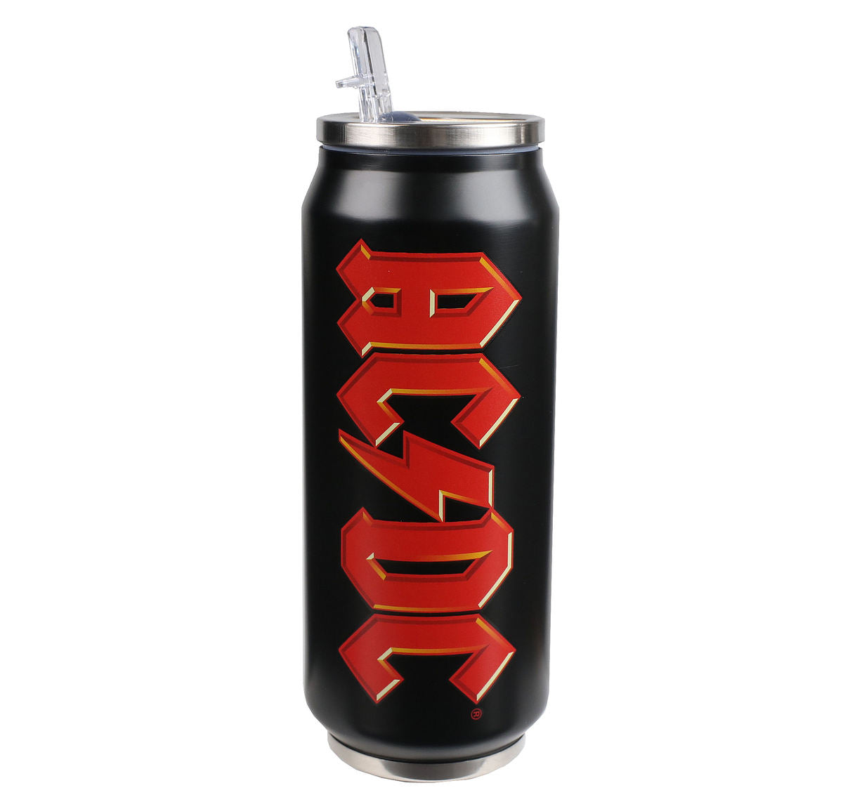 AC/DC Botella de Agua Logo