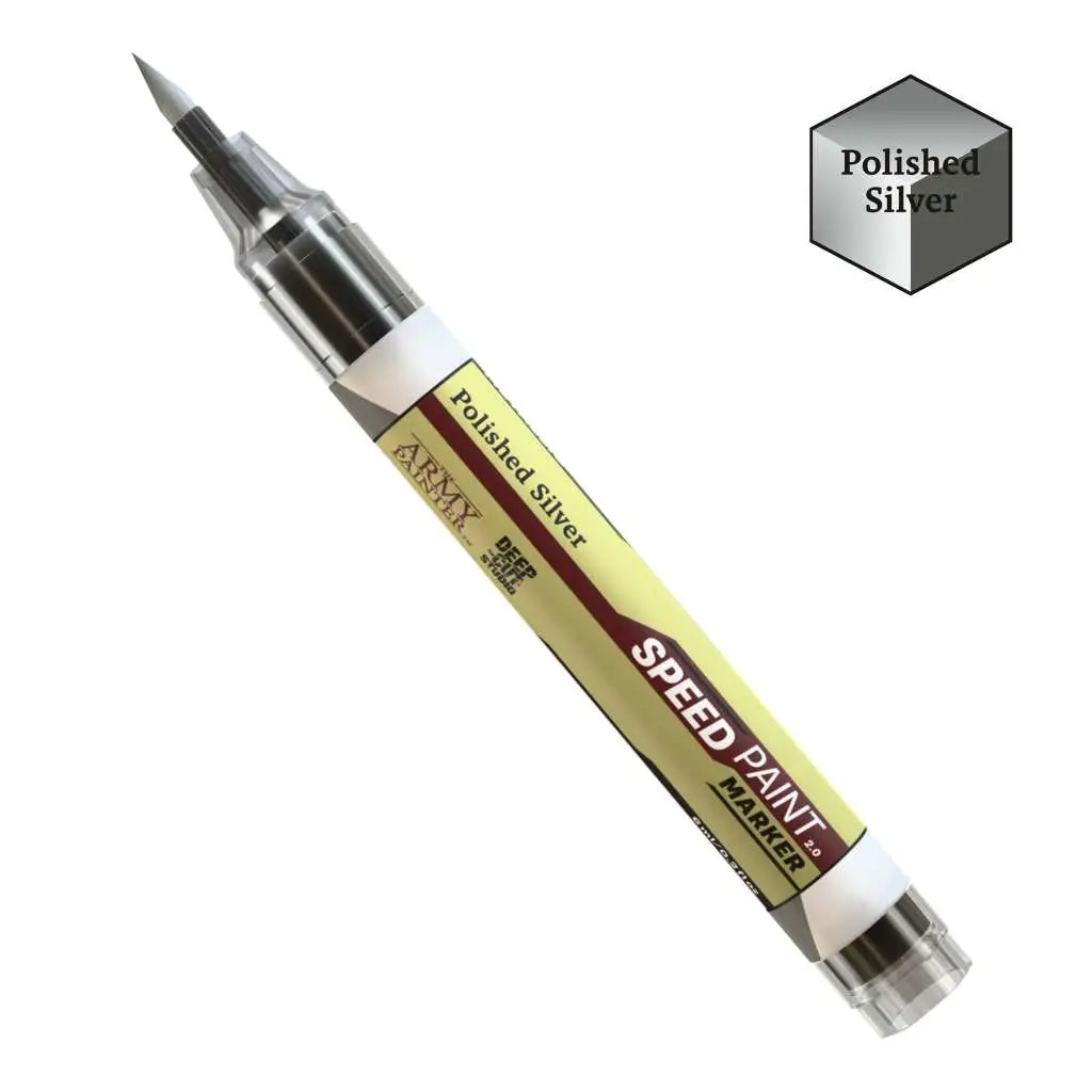 SPEEDPAINT MARKER POLISHED SILVER Frikytopia