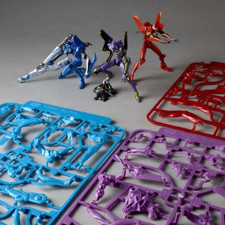 EVANGELION UNIT-01/UNIT-02/PROTO TYPE-00 ARTPLA MODEL KIT Frikytopia