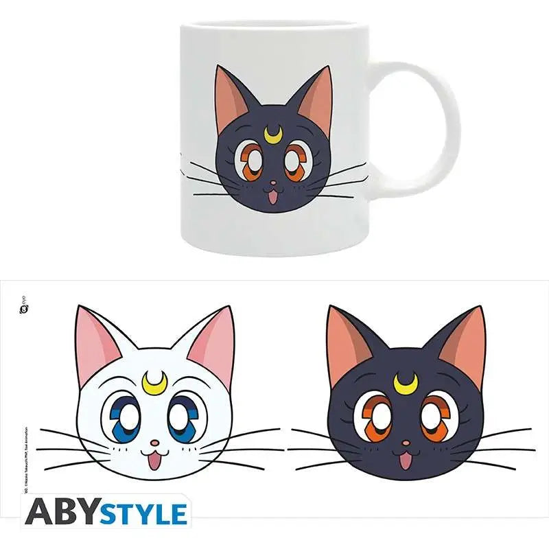 SAILOR MOON LUNA & ARTEMIS Taza