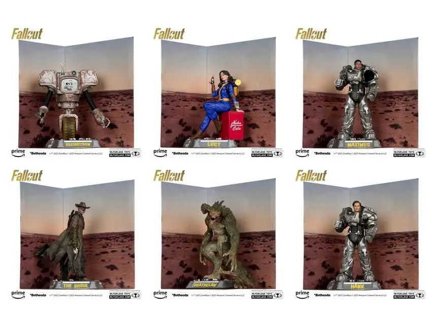 MOVIE MANIACS  FALLOUT WAVE 3 ASSORTMENT SET (6) Frikytopia