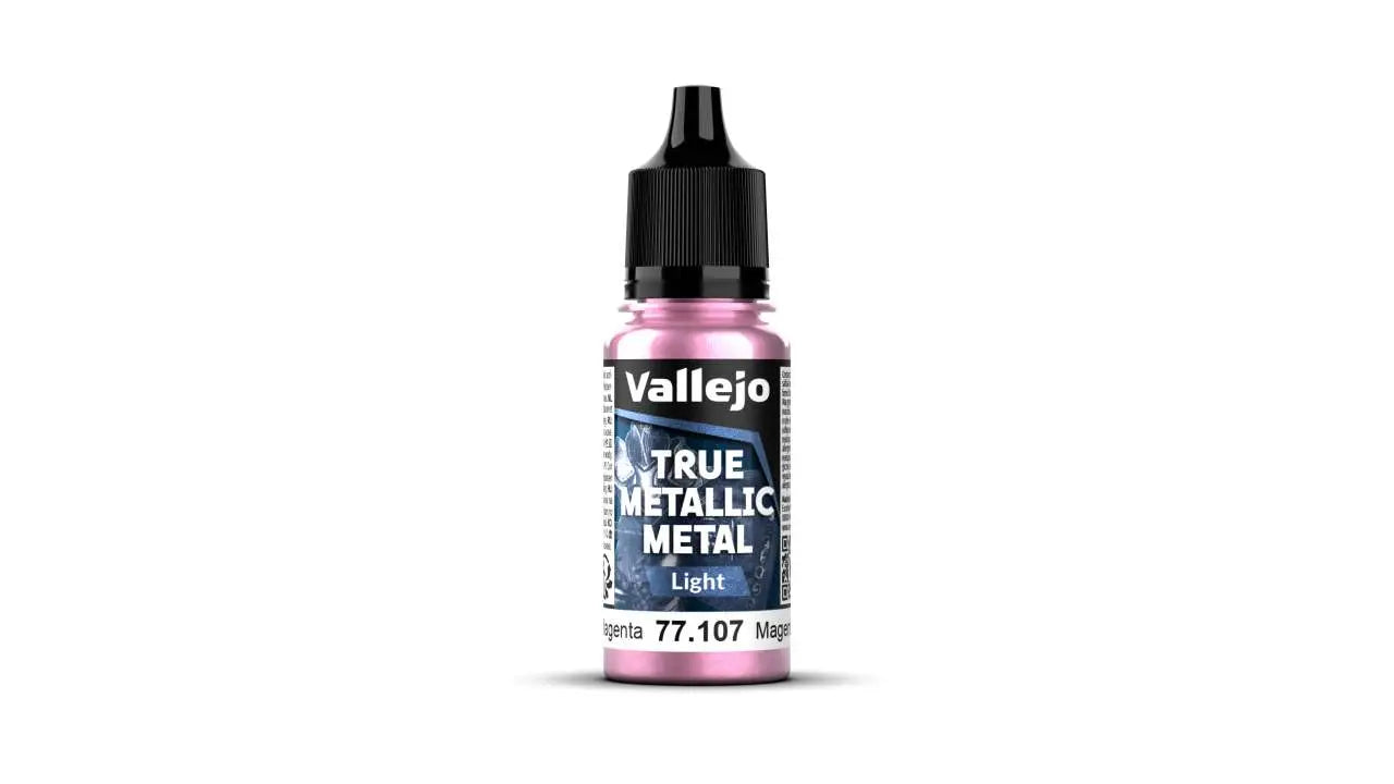 TRUE METALLIC METAL 77107 LIGHT CRIMSON MAGENTA Frikytopia