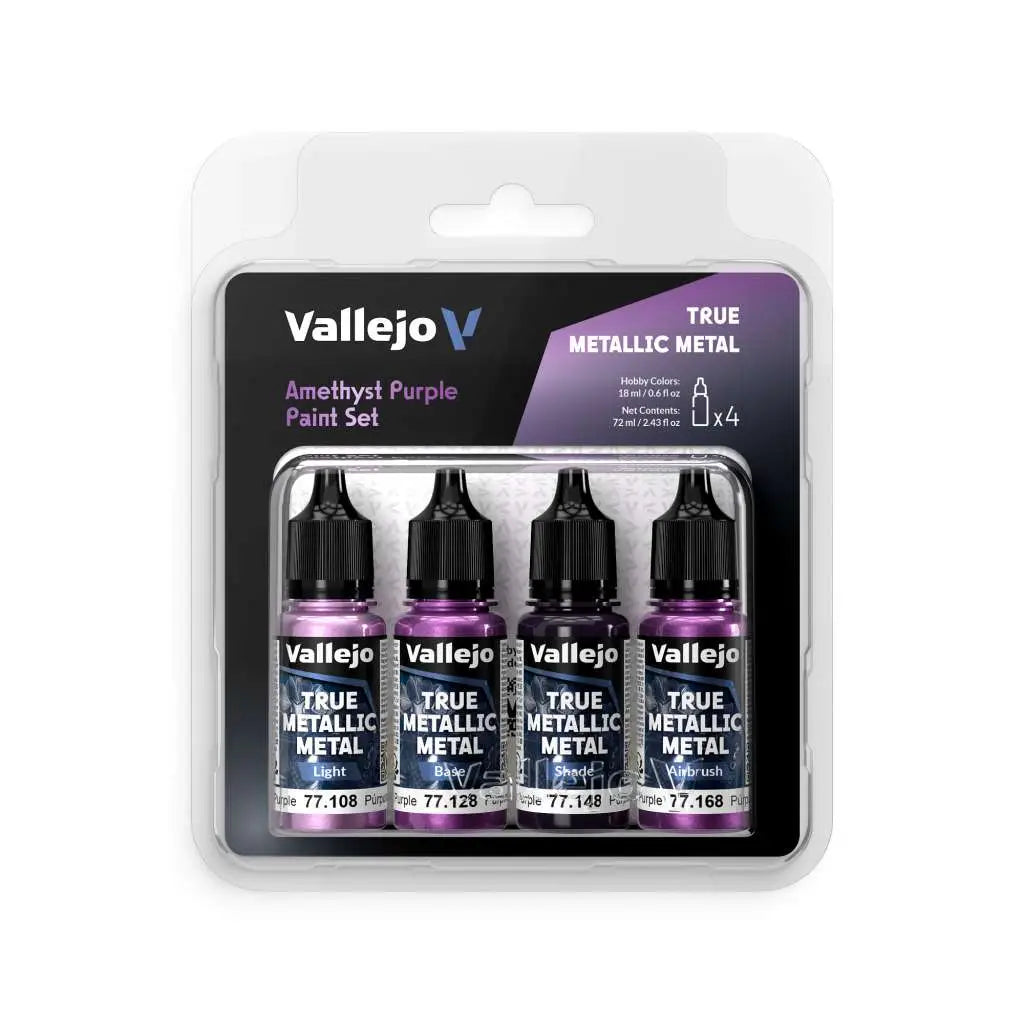 TRUE METALLIC METAL 77255 AMETHYST PURPLE 4 COLORS SET Frikytopia