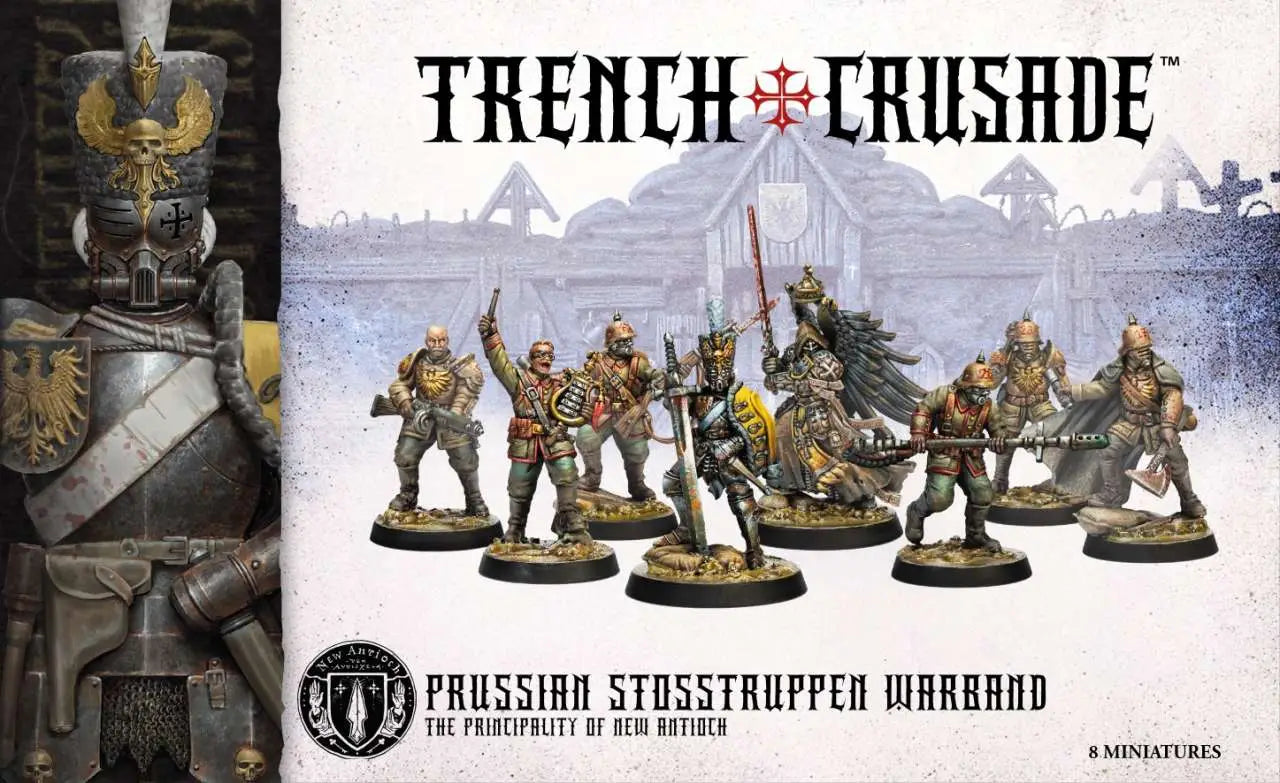 TRENCH CRUSADE PRUSSIAN STOSSTRUPPEN WARBAND Caja