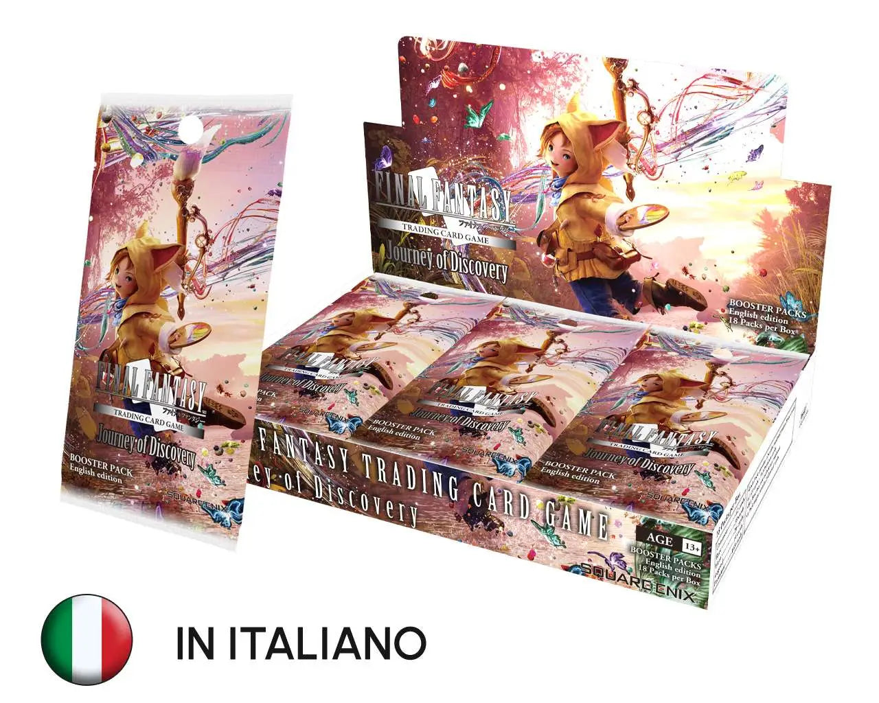 FFTCG JOURNEY OF DISCOVERY BOX (18) Frikytopia