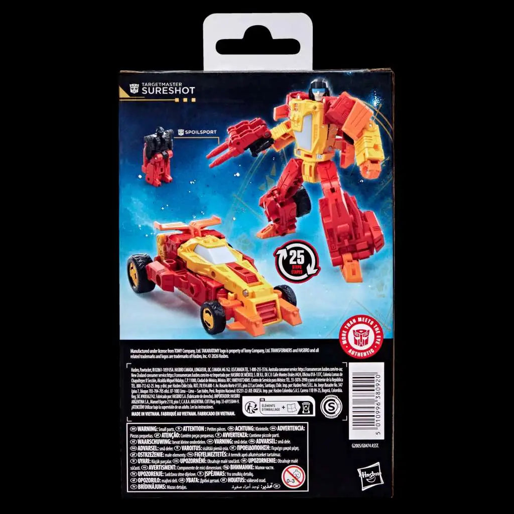 TRANSFORMERS AGE OF THE PRIMES SURESHOT ACTION FIGURE