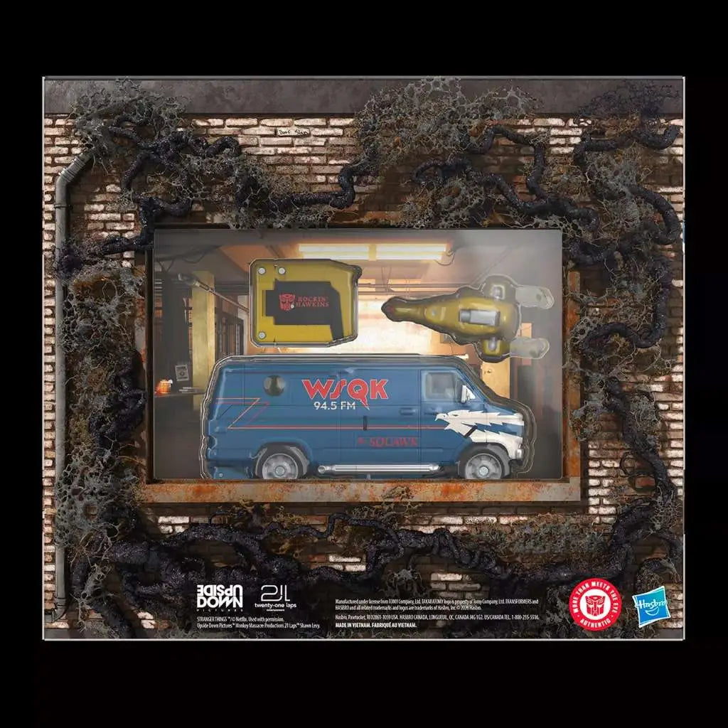 Stranger Things x Transformers Pack de 2 Figuras Freakwency & 8-Trax 15 cm