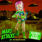 MARS ATTACKS ULTIMATES! WAVE 02  MARTIAN INVASION BEGINS GLOW IN THE DARK