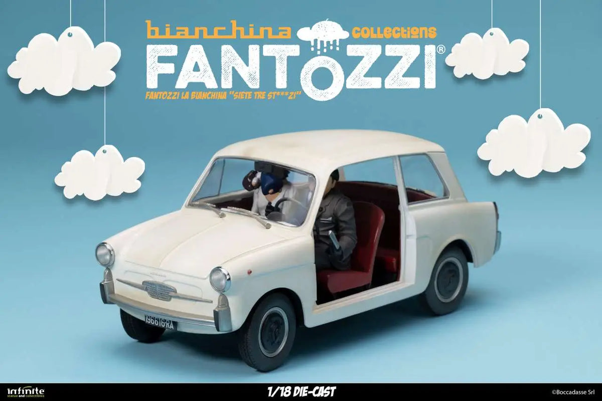 FANTOZZI LA BIANCHINA SIETE TRE ST...ZI 1/18 DIE-CAST Frikytopia