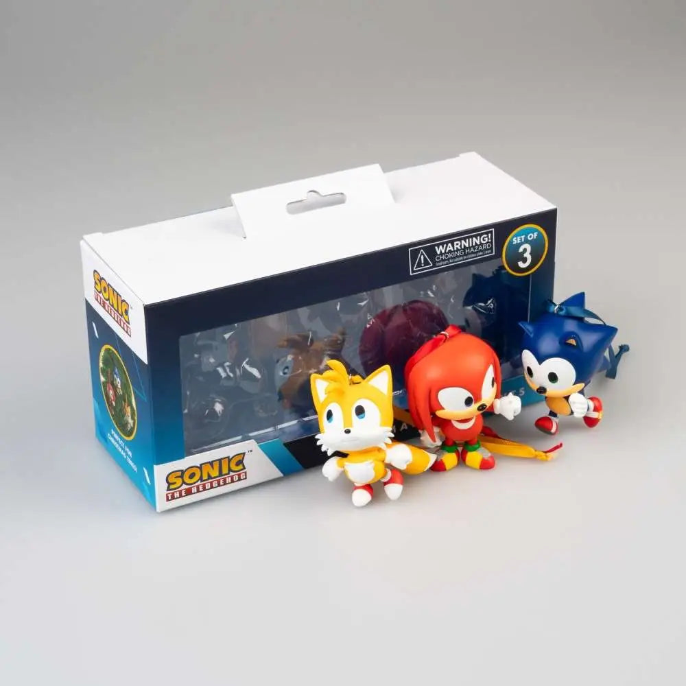 SONIC CHRISTMAS DECORATION SET (3) Frikytopia