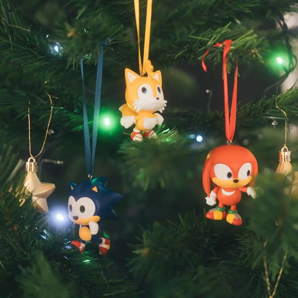 SONIC CHRISTMAS DECORATION SET (3)