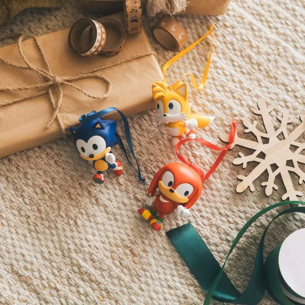 SONIC CHRISTMAS DECORATION SET (3)