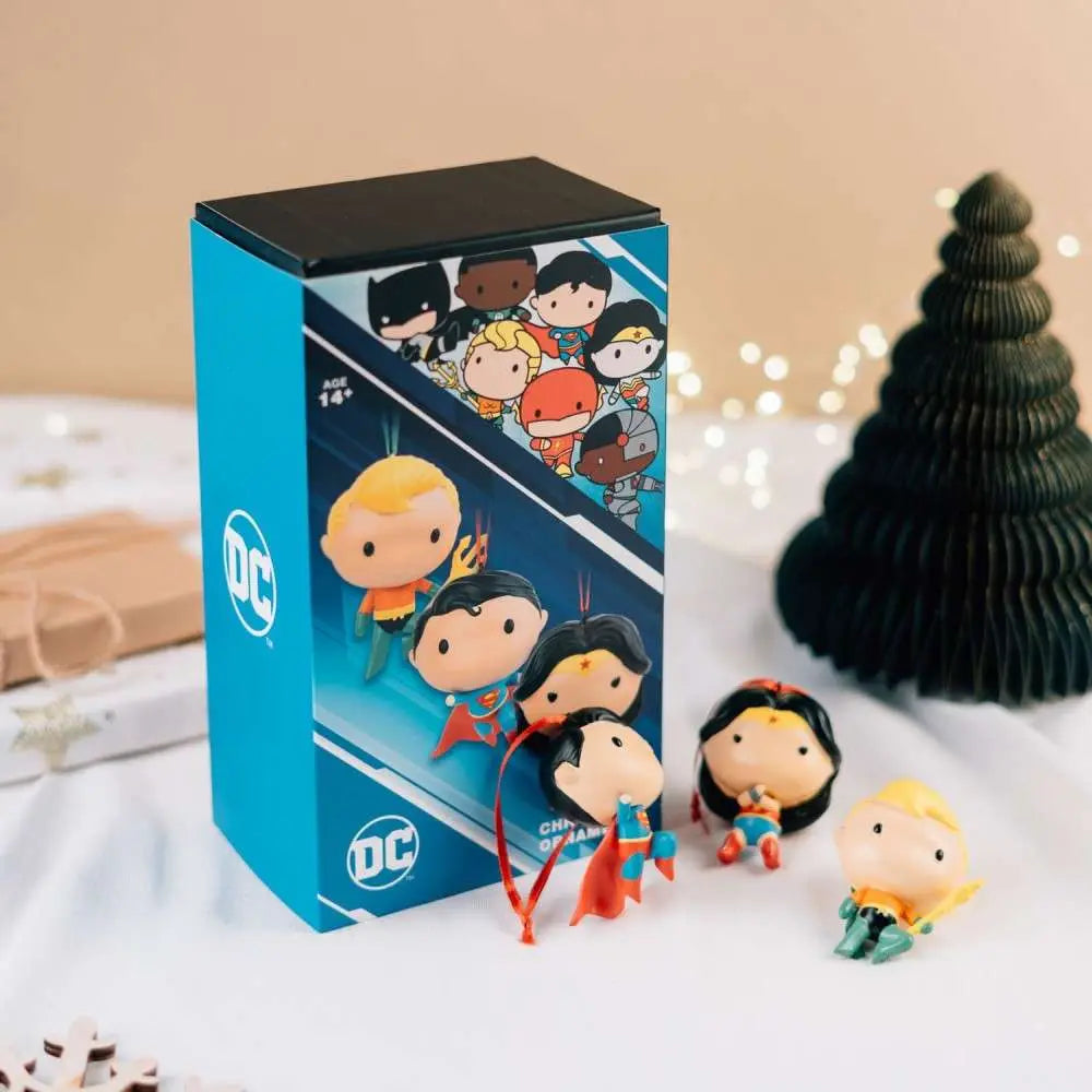 DC COMICS CHRISTMAS DECORATION SET A (3) Frikytopia