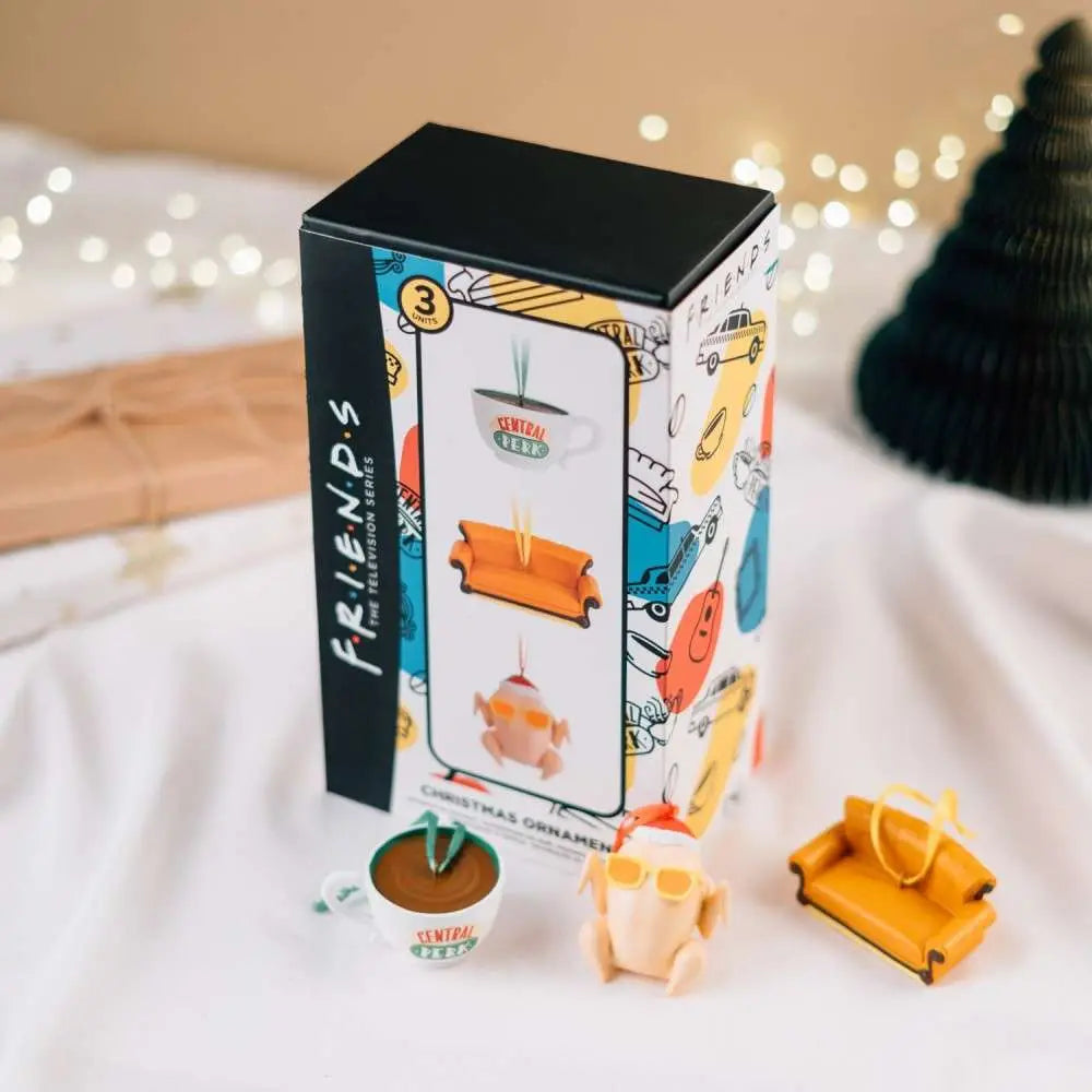 FRIENDS CHRISTMAS DECORATION SET (3) Frikytopia