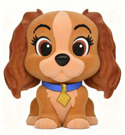 DISNEY DOG LADY FIGURAL FLOCKED! BANK