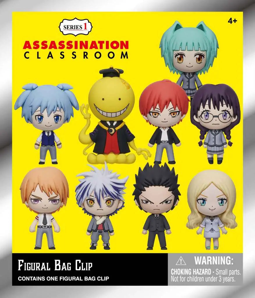 Assassination Classroom 3D Colgantes Peluche Expositor Serie 1 (24)