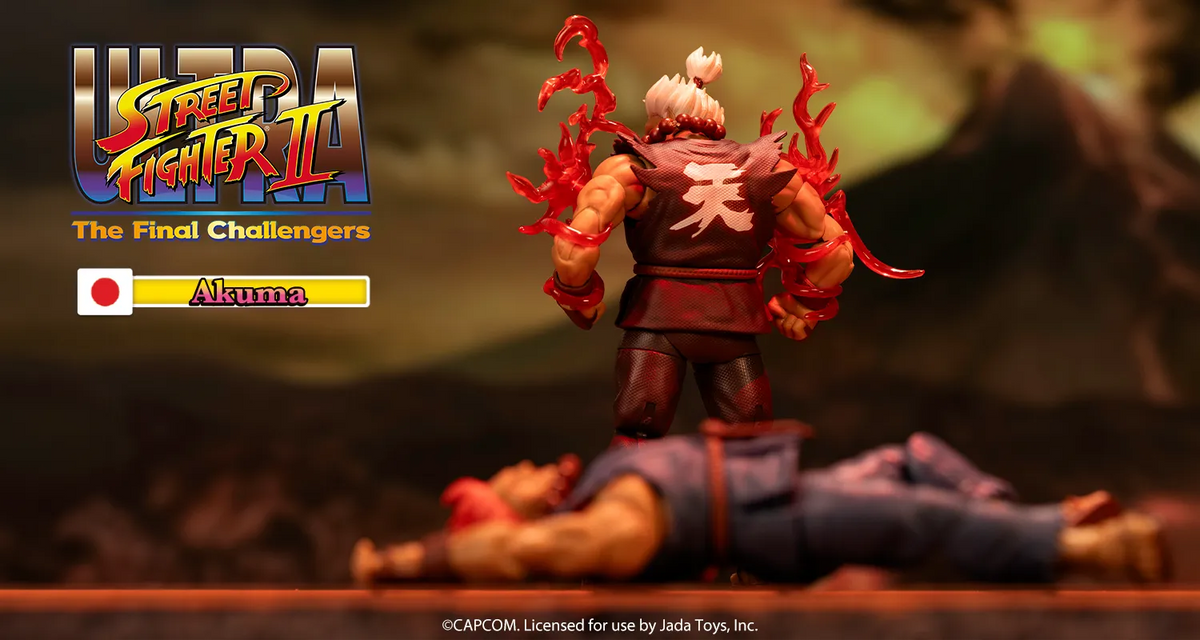Ultra Street Fighter II: The Final Challengers Figura 1/12 Akuma 15 cm