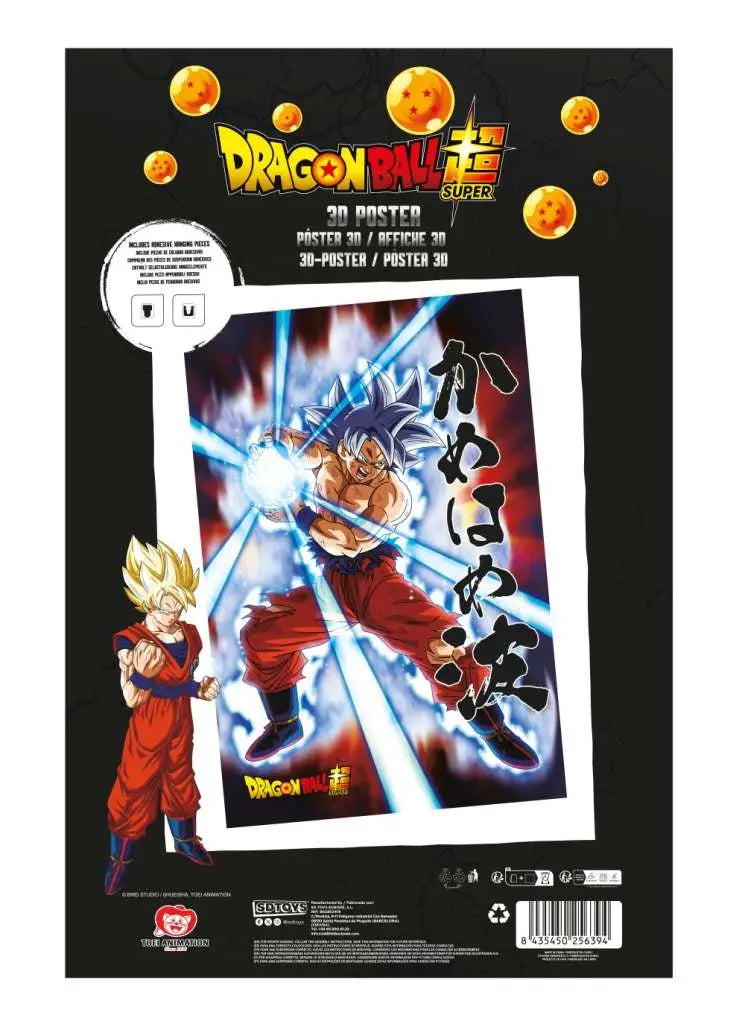 Poster 3D Universal Survival Goku Dragon Ball Super