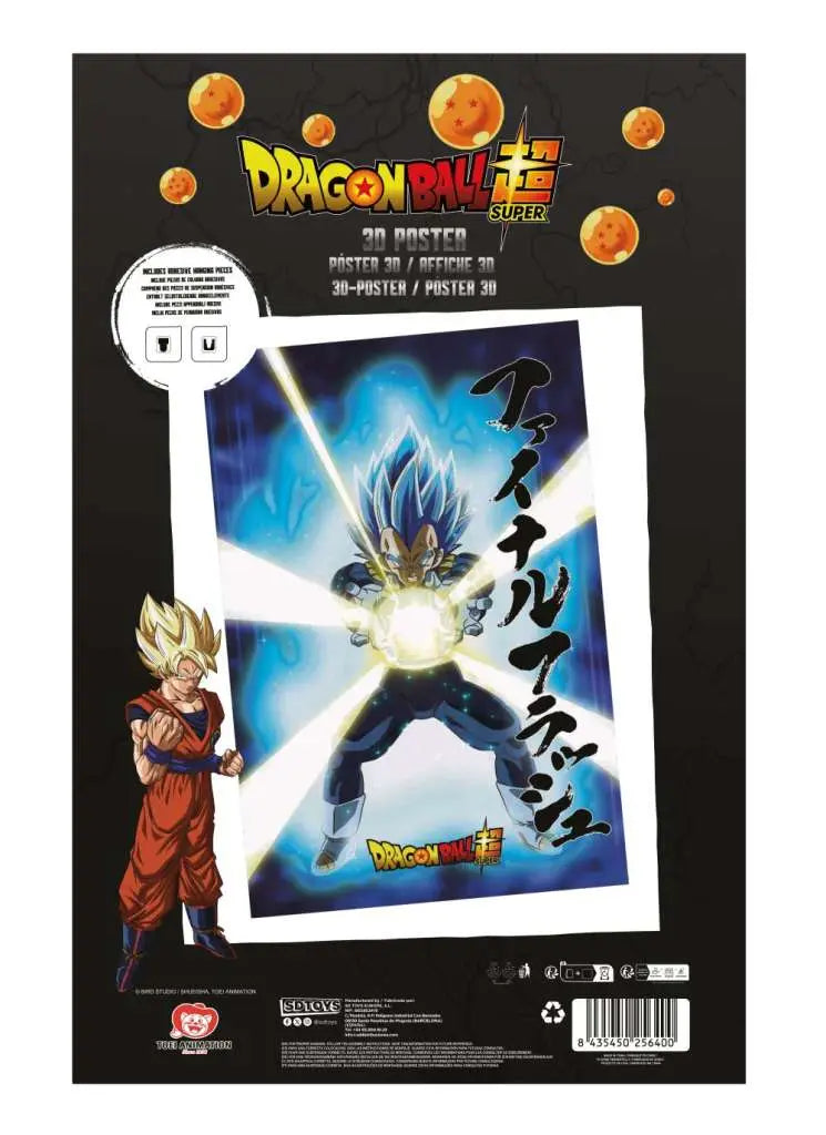 Poster 3D Universal Survival Vegeta Dragon Ball Super