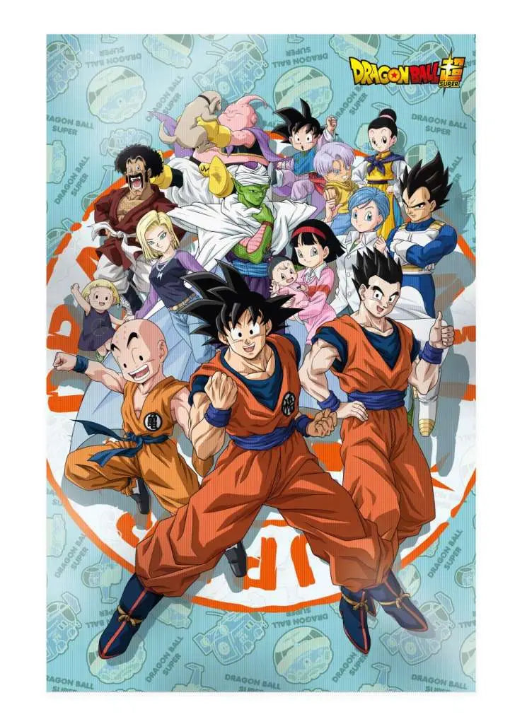 Póster 3D Supervivencia del Universo Dragon Ball Super