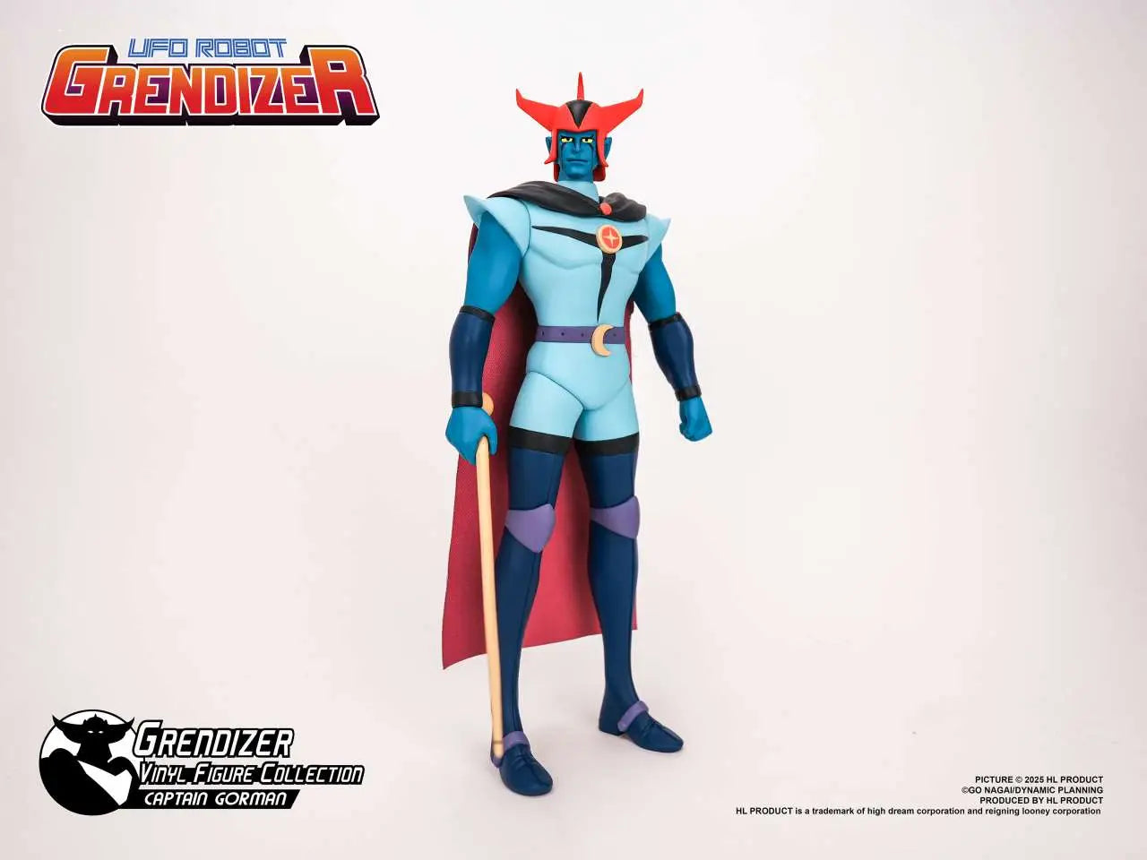 Grendizer Figura vinilo Captain Gorman 25 cm