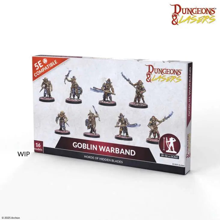 DUNGEONS & LASER GOBLIN WARBAND Frikytopia