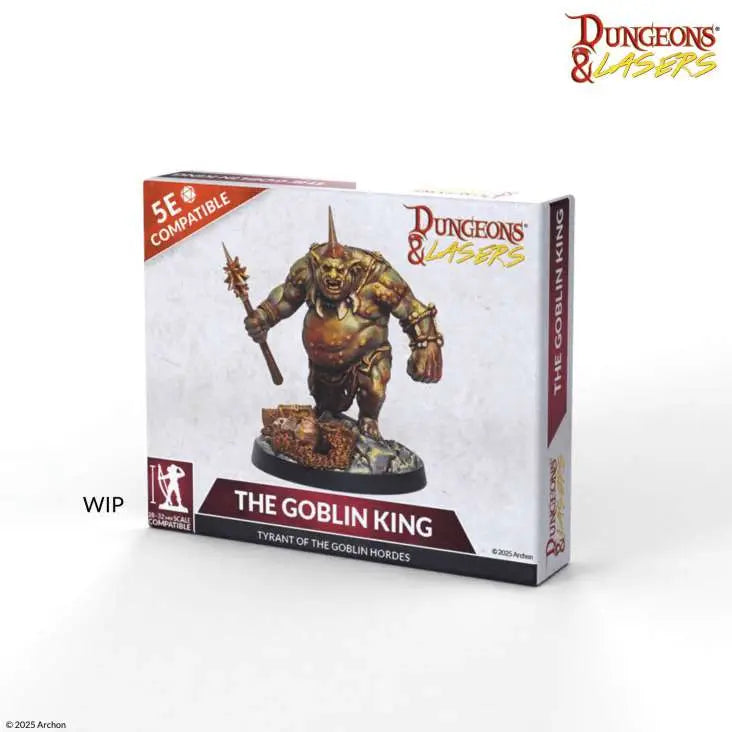 DUNGEONS & LASER GOBLIN KING Frikytopia