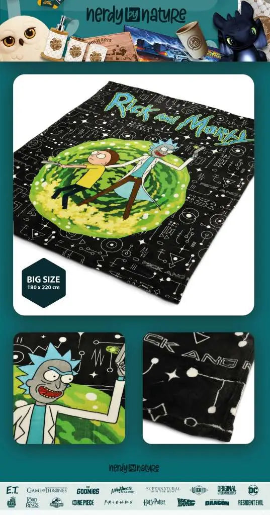 RICK & MORTY PORTAL COZY Manta