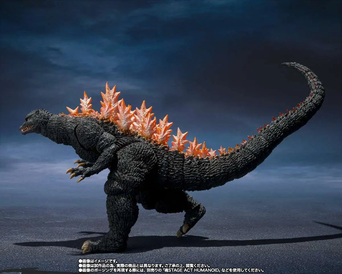 Godzilla: Final Wars Figura S.H.MonsterArts Godzilla Heat Ray Ver. vs. New Gotengo 16 cm