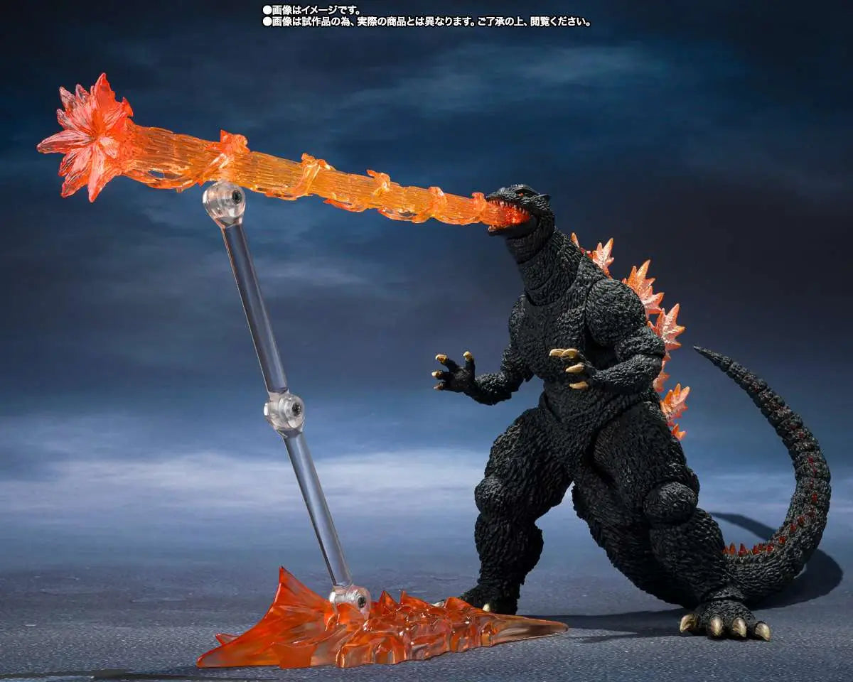 Godzilla: Final Wars Figura S.H.MonsterArts Godzilla Heat Ray Ver. vs. New Gotengo 16 cm