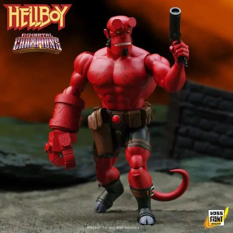 HELLBOY IMMORTAL CHAMPIONS RETRO ACTION Figura