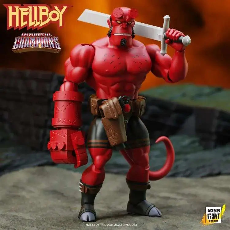 HELLBOY IMMORTAL CHAMPIONS RETRO ACTION Figura