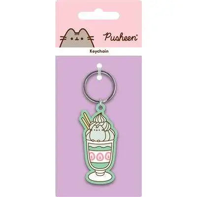 PUSHEEN MATCHA PVC Llavero