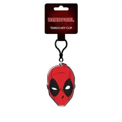 DEADPOOL FACE TORCH KEYCLIP