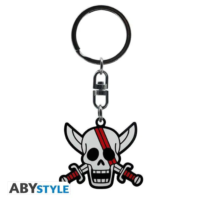 ONE PIECE SKULL SHANKS KEYCHAIN