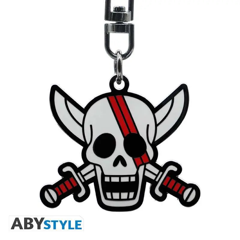 ONE PIECE SKULL SHANKS KEYCHAIN