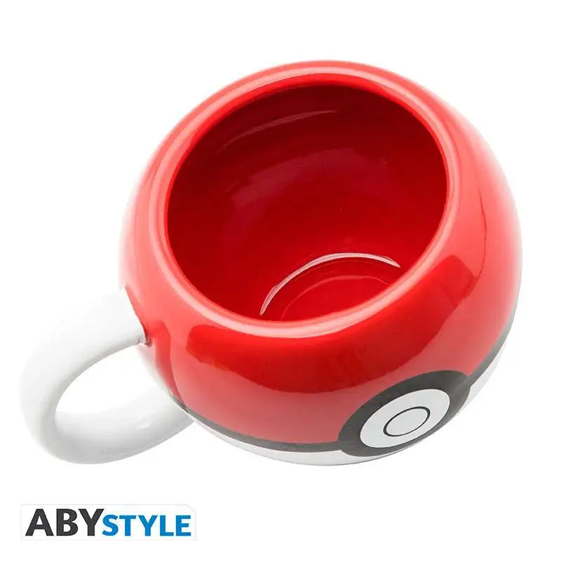 Taza 3d abystyle pokemon pokeball