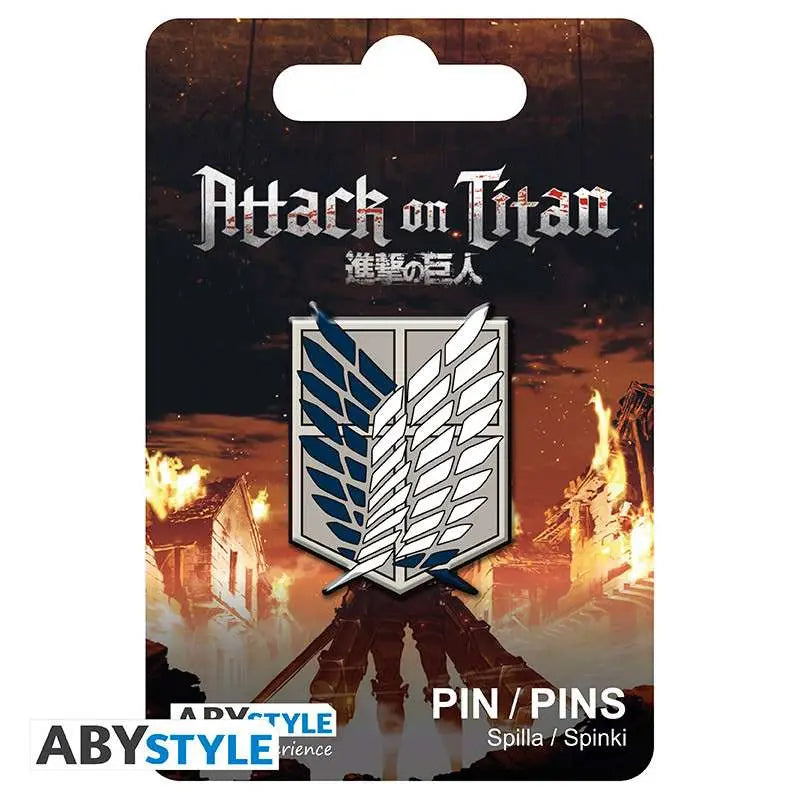 ATTACK ON TITAN SCOUT BADGE S3 PIN Frikytopia