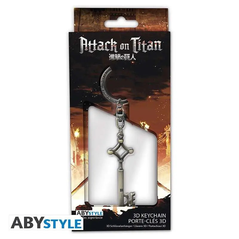 ATTACK ON TITAN EREN'S KEY 3D KEYCHAIN