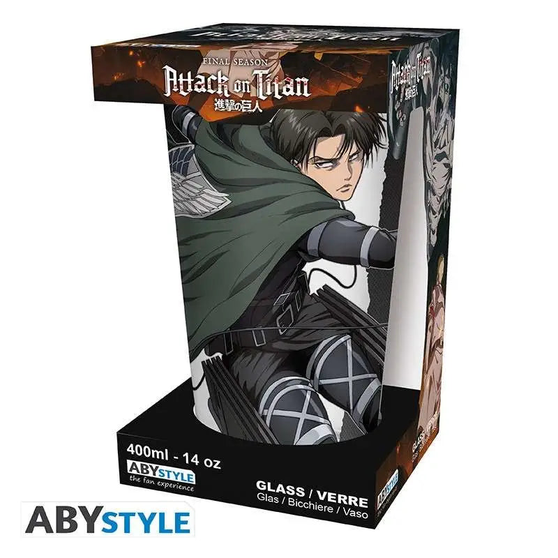 ATTACK ON TITAN LEVI S4 GLASS L Frikytopia