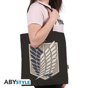 ATTACK ON TITAN SCOUT Chapa TOTE Bolsa