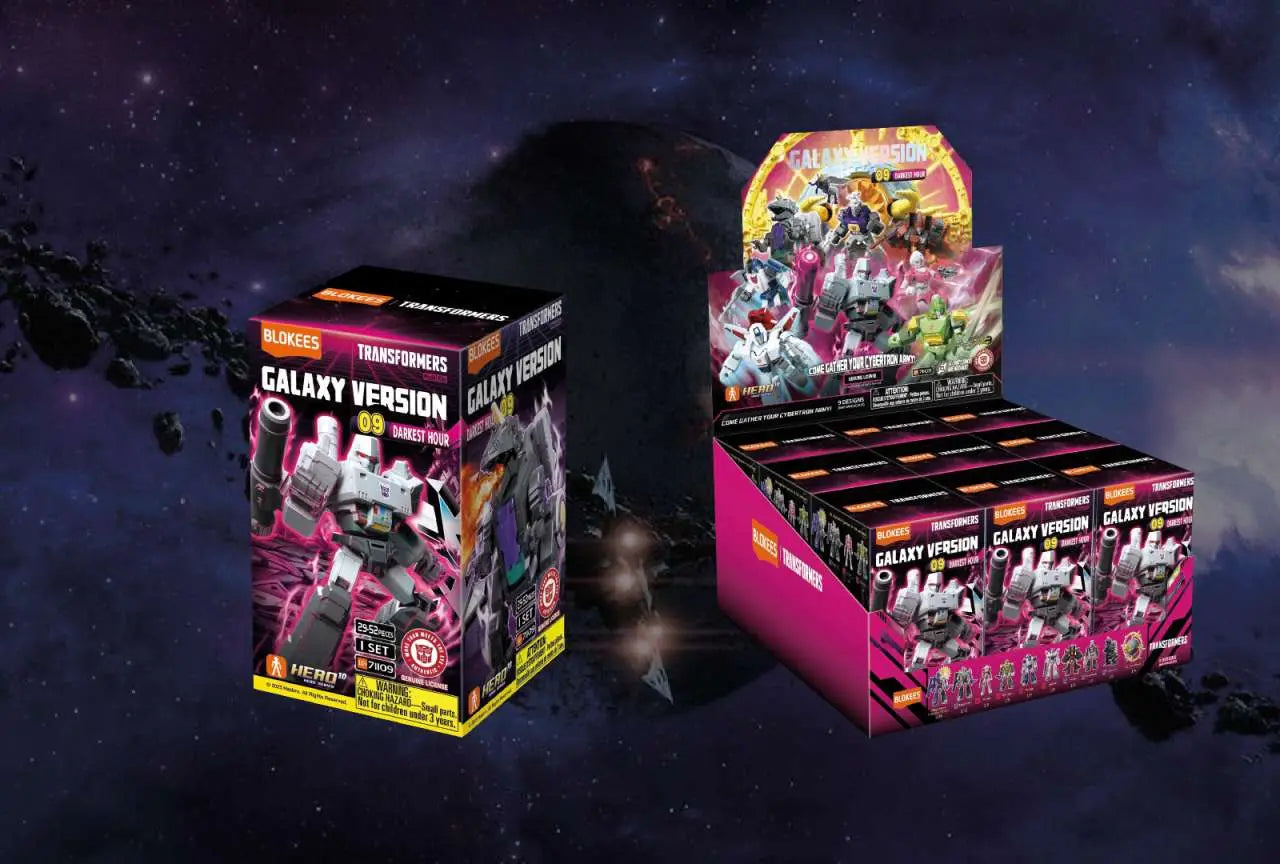 TRANSFORMERS DARKEST HOUR GALAXY VERSION 09 BLIND BOX SET (9) Frikytopia