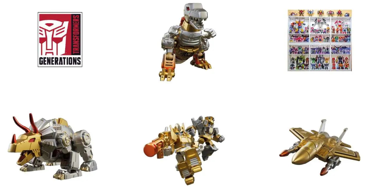 TRANSFORMERS DINOBOT DESERTICON 2026 X YEARLY VERSION LIMITED BOX SET (8)