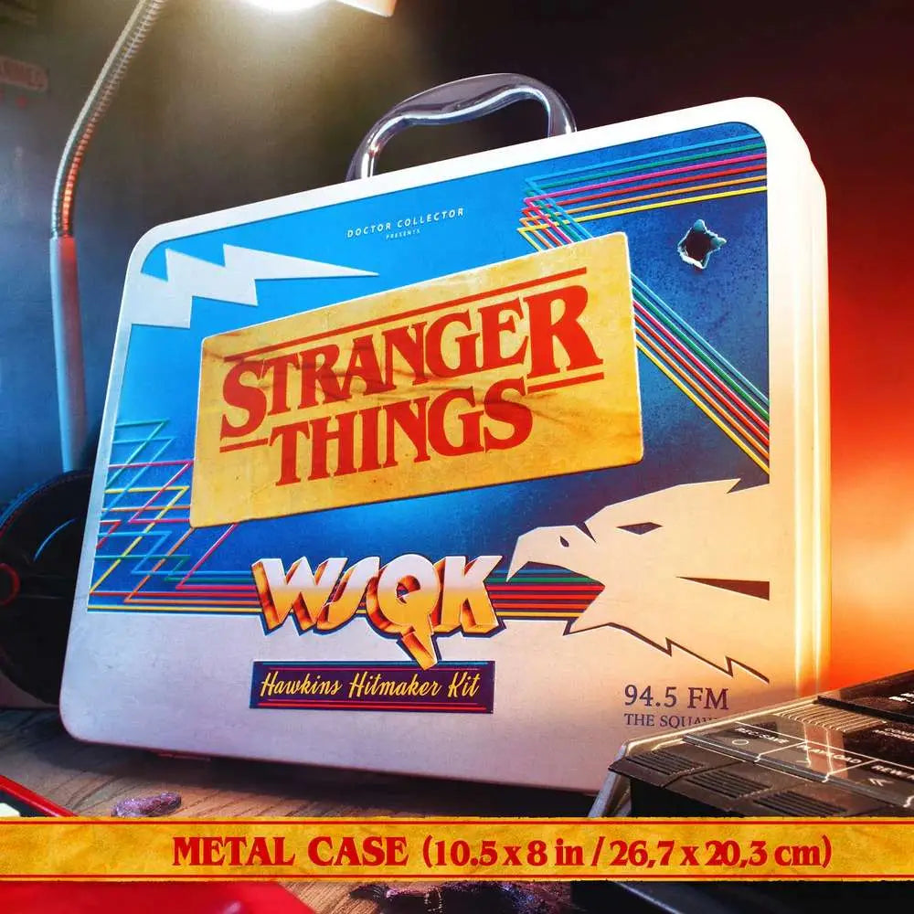Caja metalica WSQK Hawkins Hitmaker Stranger Things